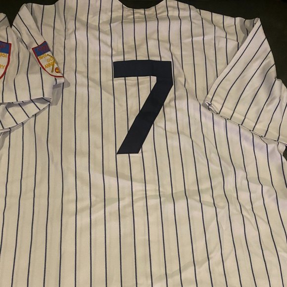 MITCHELL and NESS 1951 NY YANKEES MICKEY MANTLE Men's JERSEY Sz M,L,XL,2X,3X NWT - Picture 3 of 6